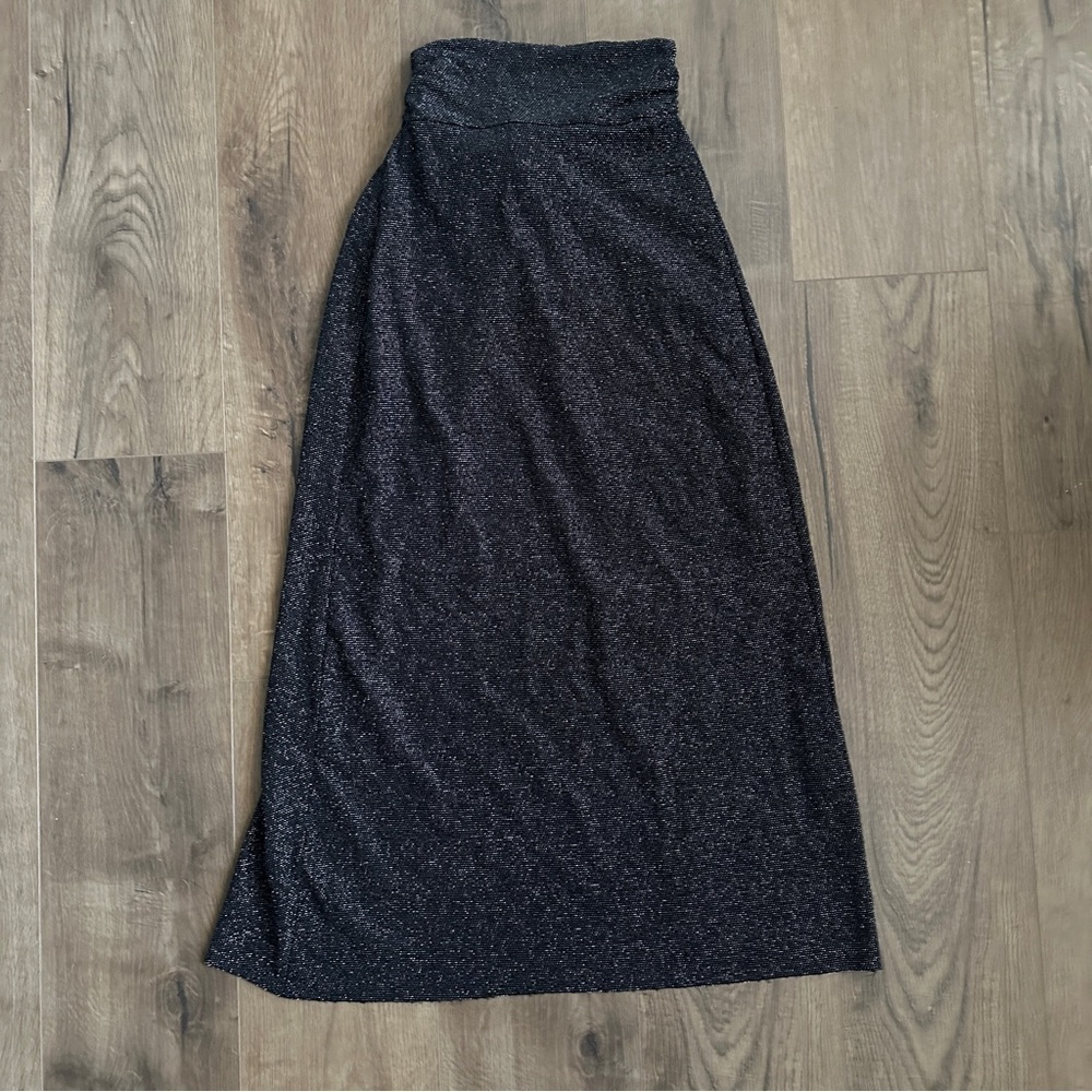 AllSaints Sami Metallic Skirt - Size US 2 - Picture 12 of 16